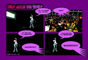 Comic von Our Man bei Pecha Kucha Night